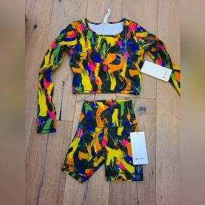 Lululemon matching top and bottom